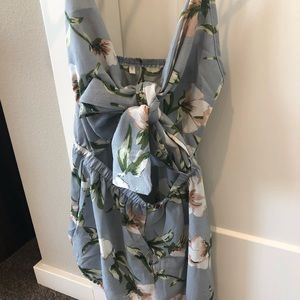 Floral Tied Romper